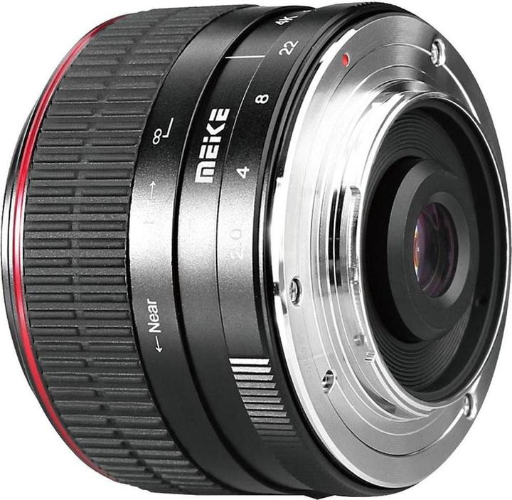 Produktbild Meike 6.5mm f/2-22 MFT (Micro Four Thirds, APS-C / DX)