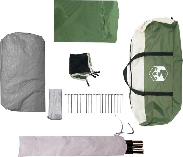 Produktbild VidaXL Familienzelt für 6 Personen Wasserdicht (7.60 kg, 6 Personen)