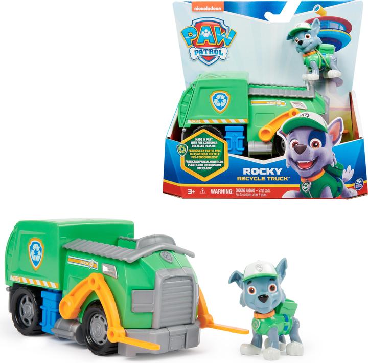 Actual product image Spin Master Paw Patrol Basic Vehicle Rocky