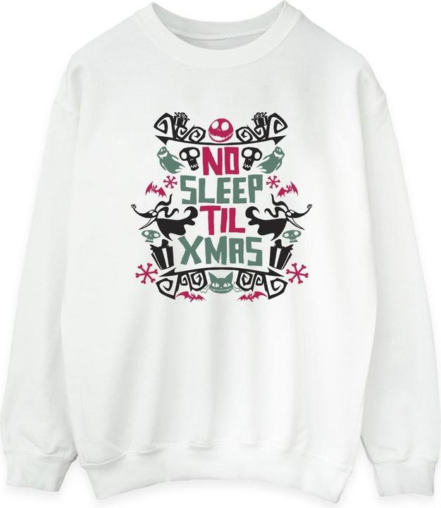 Disney The Nightmare Before Christmas No Sleep Til Xmas Sweatshirt (3XL)