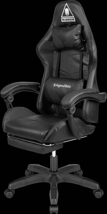 Actual product image Krüger&Matz Gaming chair Gaming chair Warrior GX-150 Gaming Chair, Black