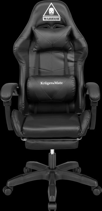 Actual product image Krüger&Matz Gaming chair Gaming chair Warrior GX-150 Gaming Chair, Black