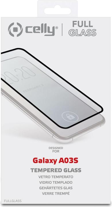 Actual product image Celly Full Glass (1 Piece, Samsung Galaxy A03s)