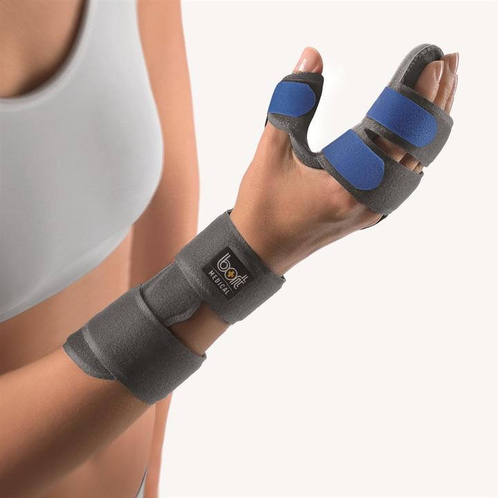 Produktbild Bort Medical ManuCarpal Soft Schiene XS-15cm links grau
