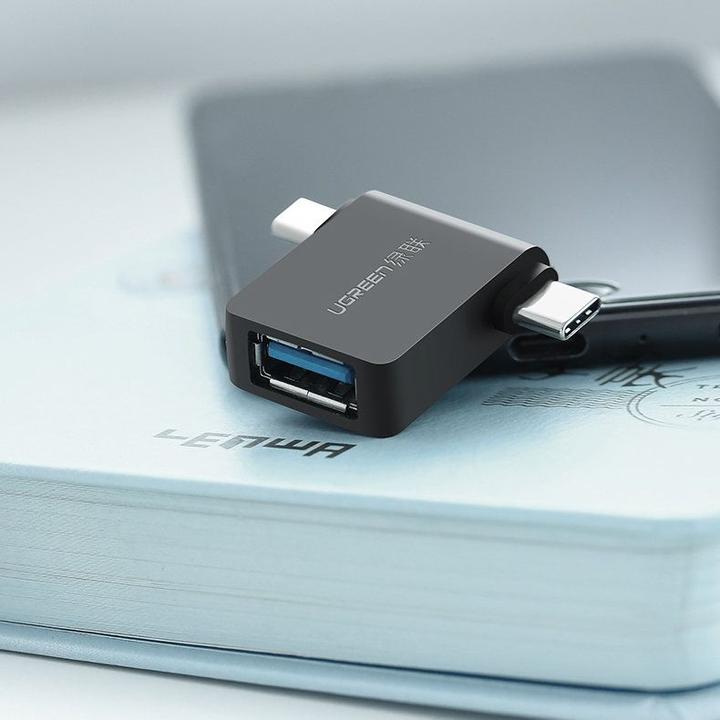 Produktbild Ugreen Micro USB + USB-C zu USB-A 3.0 Adapter (USB Typ C, USB-A)