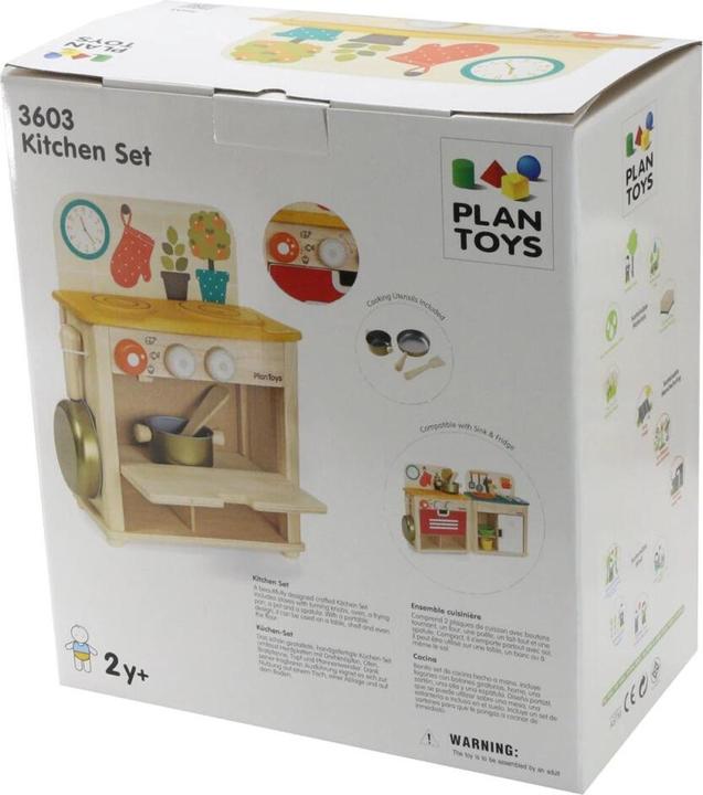 Produktbild Plantoys Kochherd mit Zubehör