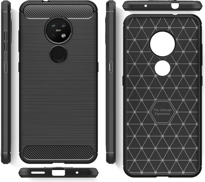 Actual product image Nalia Carbon look shell (Nokia 6.2, Nokia 7.2)