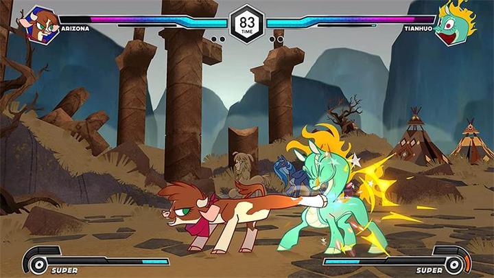 Image du produit Modus Games Them's Fightin' Herds - Édition Deluxe (Mise à niveau gratuite vers PS5) (PS4, DE)