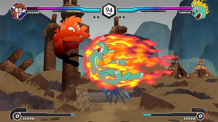 Image du produit Modus Games Them's Fightin' Herds - Édition Deluxe (Mise à niveau gratuite vers PS5) (PS4, DE)