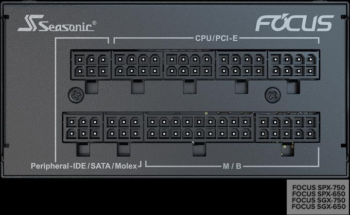 Produktbild Seasonic DUPLIKAT FOCUS SGX-650, 80+ Gold (650 W)