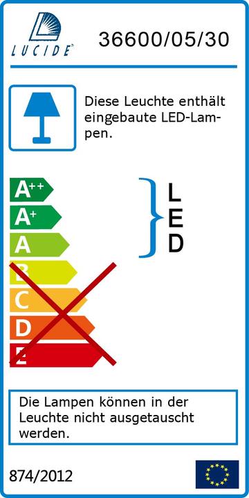 Energy Label Lucide Stratos (425 lm)