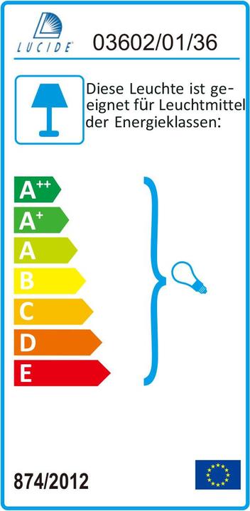 Energy Label Lucide Terra (E27)