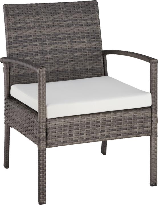 Immagine prodotto tectake Set di mobili da giardino in rattan Sparta 3+1