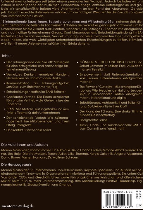Nutritional values and ingredients Bayer:Unternehmensstärke (German, Corinaua, Thomas/Behr, Bavarian, DrNikolaiA/Endele, 2024)