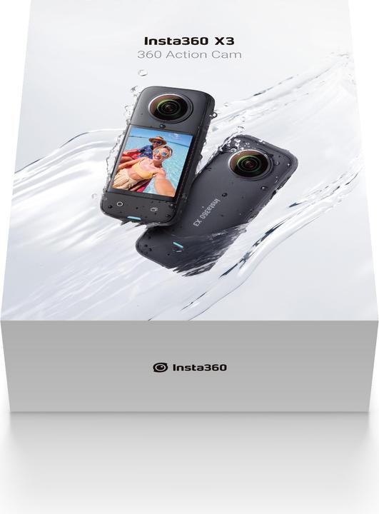 Productafbeelding Insta360 X3 Bundel (30p, 5.7K, Bluetooth, WiFi)