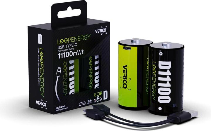 Image du produit Verico LoopEnergy (2 pcs, D, 7400 mAh)