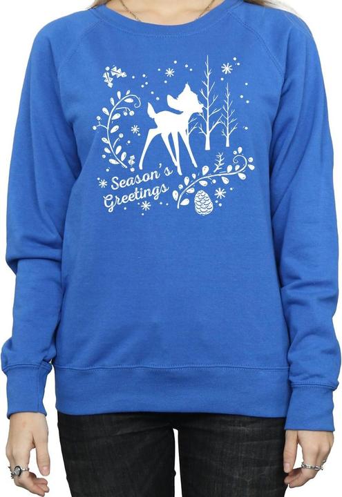 Disney Bambi Christmas Greetings Sweatshirt (XL)