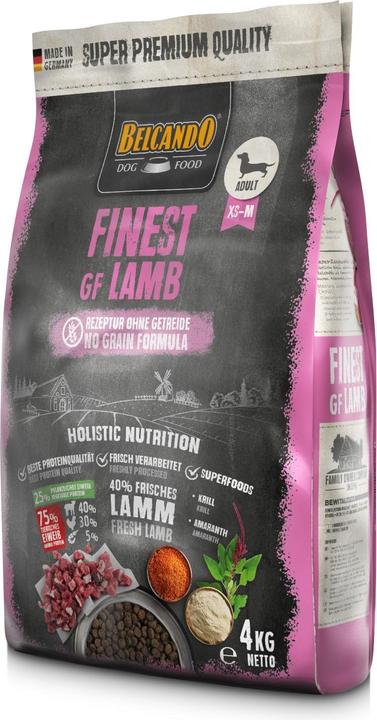 Produktbild Belcando Finest Grainfree Lamb Trockenfutter getreidefrei (Adult, 1 Stk., 4000 g)