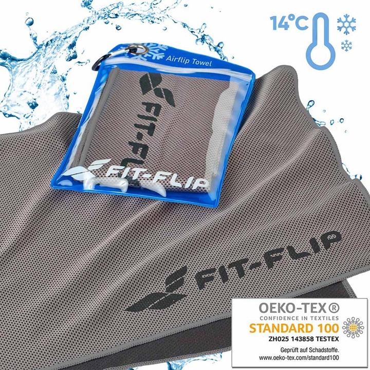 Actual product image Fit-Flip Airflip cooling towel (100 x 30 cm)