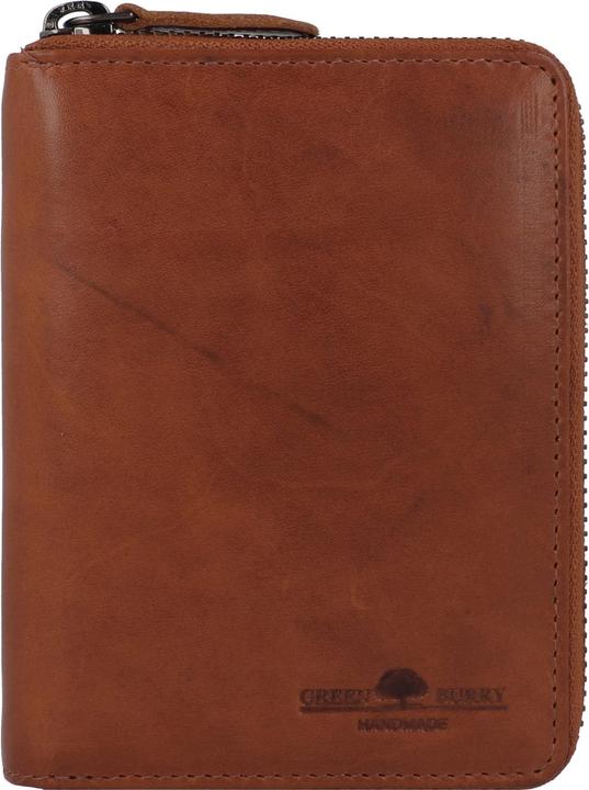 Actual product image Greenburry Newport Geldbörse RFID Schutz Leder 10 cm