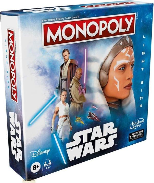 Produktbild Hasbro Star Wars Brettspiel Monopoly Light Side Edition *Englische Version* (Englisch)