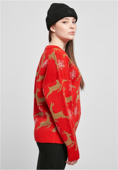 Image du produit Urban Classics Pull de Noël surdimensionné pour femmes (XL)