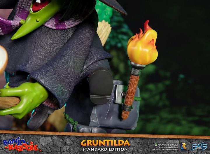 Actual product image First 4 Figures Banjo-Kazooie statuette Gruntilda 40 cm