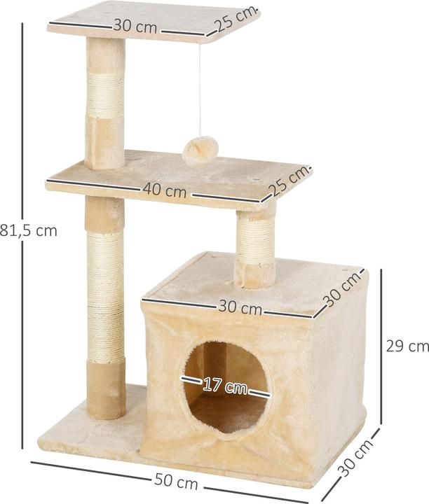 Produktbild Jamb Kratzbaum (81.50 cm, Beige)
