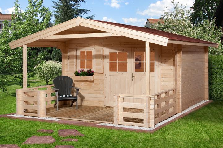 Actual product image Weka Holzbau Garden shed 111 B Gr.3, 28 mm, VDT 200, DT, EF