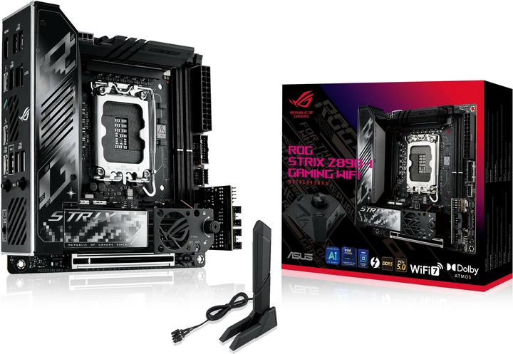 ASUS ROG STRIX Z890-I GAMING WIFI (LGA 1851, Intel Z890, Mini-ITX)