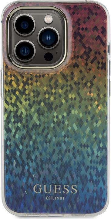 Image du produit Guess GUHCP15XHDECMI iPhone 15 Pro Max 6.7" wielokolorowy hardcase IML Faceted Mirror Disco Iridesce (Apple iPhone 15 Pro Max)
