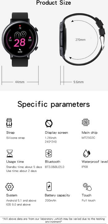 Produktbild Shenzhen Smartwatch (44 mm)