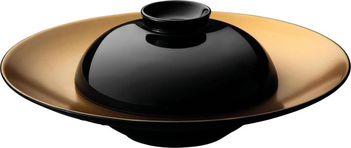 Produktbild BergHoff Speise-Service Gem Line 2 Stück, Schwarz/Gold (2 x, 28 cm)