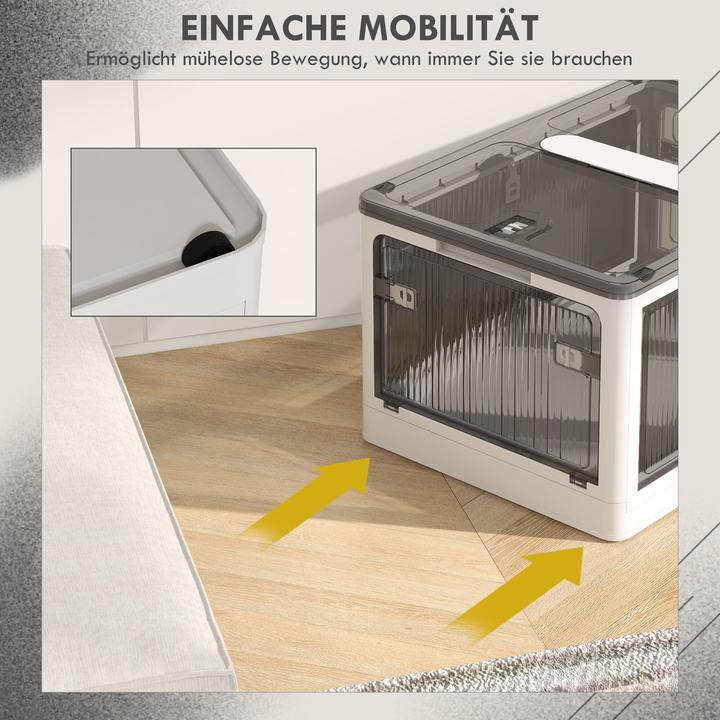 Produktbild Homcom Aufbewahrungsbox mit 4 Rädern
