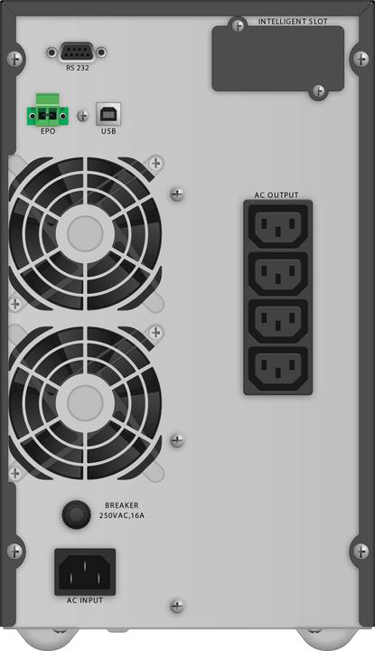 Produktbild Powerwalker VFI 2000 TG 2000VA 1800W Online USV Tower Doppelwandler SNMP Slot HID (2000 VA, 1800 W, Online-Doppelwandler USV)