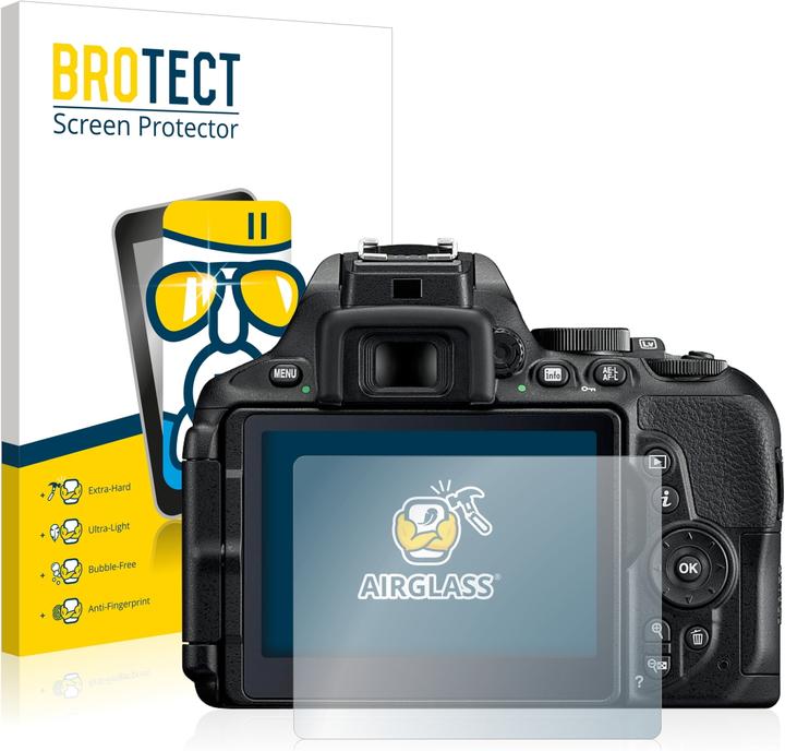 BROTECT AirGlass Panzerglasfolie (Displayschutz, D5600)