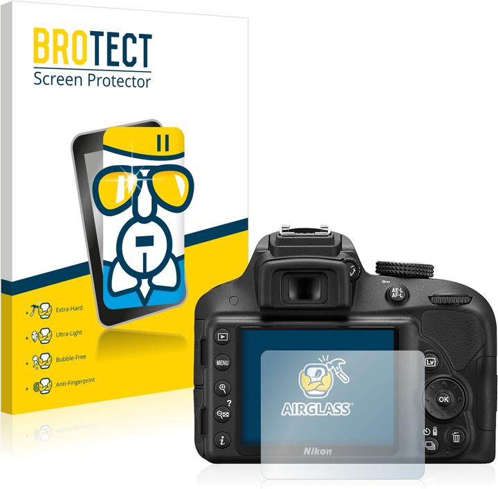 BROTECT AirGlass Verre (Protecteur d'écran, D3300)