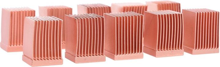 Actual product image Alphacool Alphac RAM Cop Heatsinks 10x10mm-10s 1013936