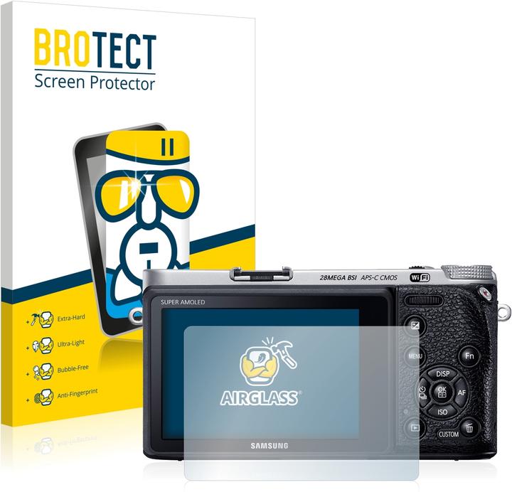Produktbild BROTECT AirGlass Panzerglasfolie (Displayschutz, NX500)
