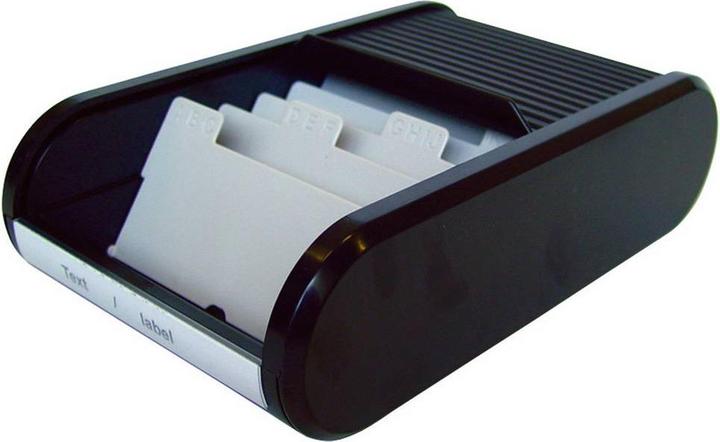 Helit Visitenkarten-Box (136 x 240 x 67 mm)