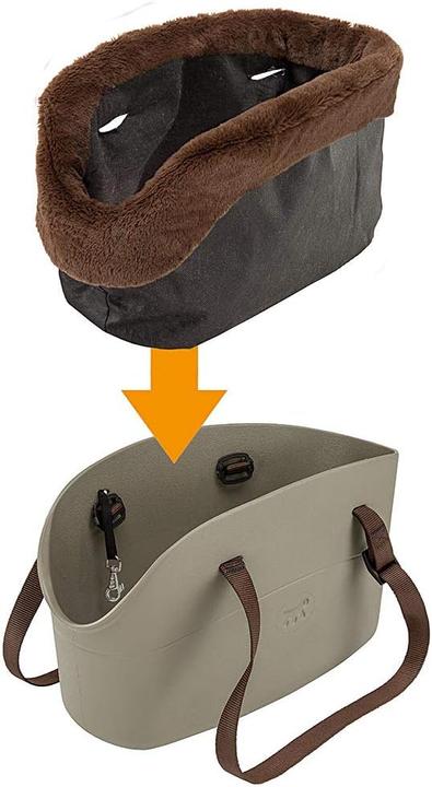 Ferplast With-me Winter - Hundeträger (Hund, Atmungsaktiv, Waschbar)