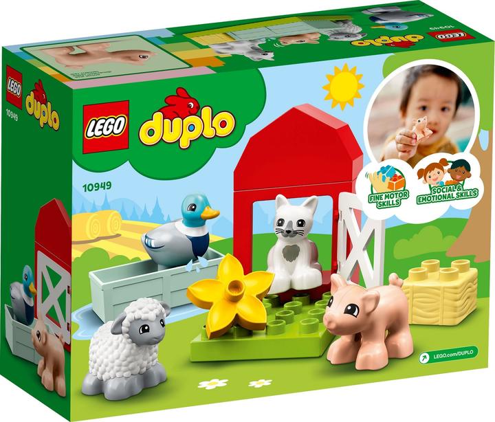 Produktbild LEGO Tierpflege auf dem Bauernhof (10949)