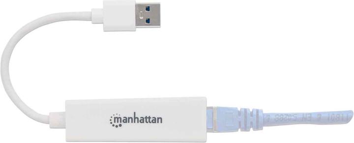 Produktbild Manhattan USB auf Ethernet Adapter (USB 3.0, RJ45 (1x))