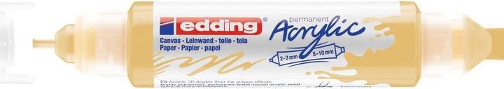 Produktbild Edding Acrylmarker 5400 Double Liner (Pastellgelb, 10 mm, 1 x)