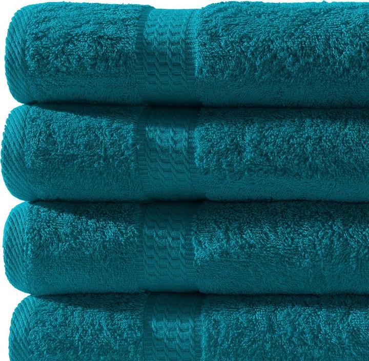 Image du produit Casativo Set de serviettes 24 pièces, 8 serviettes invitées, 8 serviettes de bain et 8 serviettes de toilette (100 x 50 cm, 50 x 30 cm, 150 x 100 cm)