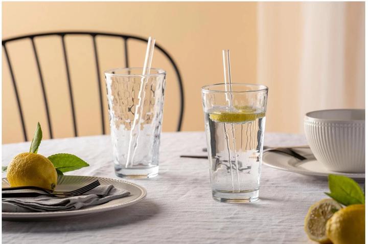 Produktbild Leonardo Longdrinkglas Optic 540 ml, 4 Stück, Transparent (5.40 dl, 4 x, Longdrinkgläser)