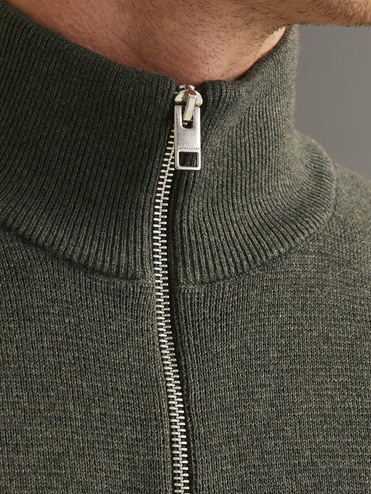 Actual product image Jack & Jones Jprblamilano Stitch Knit Half Zip Sn (XL)