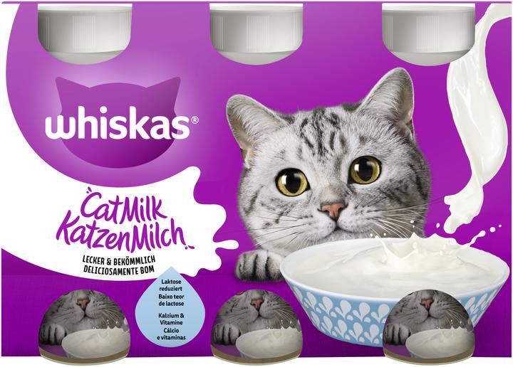 Image du produit Whiskas Lait pour chats (Junior, Senior, Adulte, 3 pcs, 600 g)