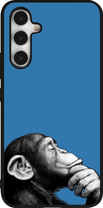 Actual product image PhoneLook Cover Silicone Black Monkey Pop Art (Samsung Galaxy A54 5G)