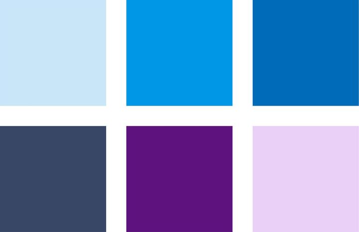 Immagine prodotto Staedtler Penna in fibra con punta a pennello (Blues e violette, 6 x)